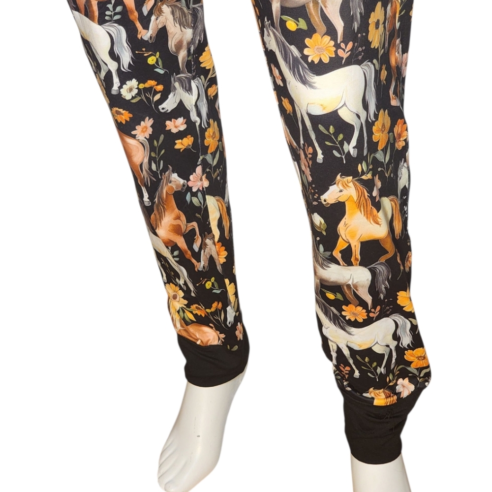 NWT Size Small Shirley & Stone Horse Print Pajama Set Equestrian - Picture 9 of 12